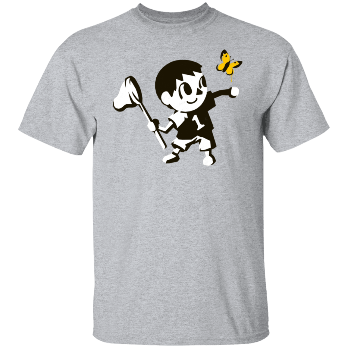 T-Shirts Sport Grey / S Banksy Crossing T-Shirt