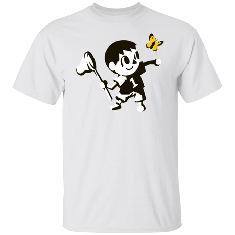 T-Shirts White / S Banksy Crossing T-Shirt