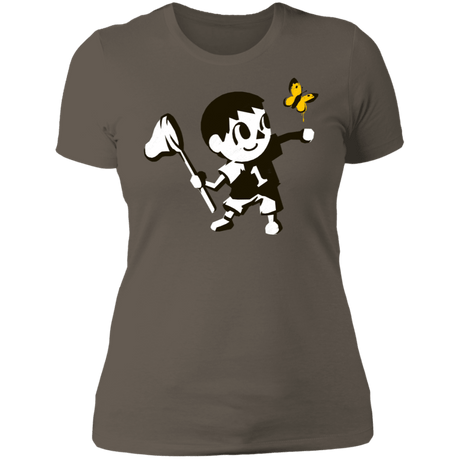 T-Shirts Warm Grey / S Banksy Crossing Women's Premium T-Shirt