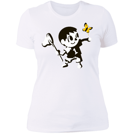 T-Shirts White / S Banksy Crossing Women's Premium T-Shirt