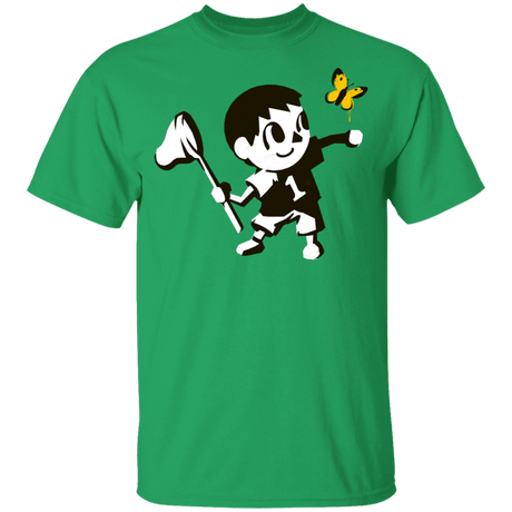 T-Shirts Irish Green / YXS Banksy Crossing Youth T-Shirt