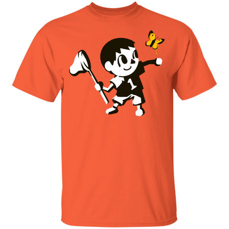 T-Shirts Orange / YXS Banksy Crossing Youth T-Shirt