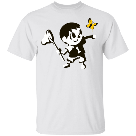 T-Shirts White / YXS Banksy Crossing Youth T-Shirt