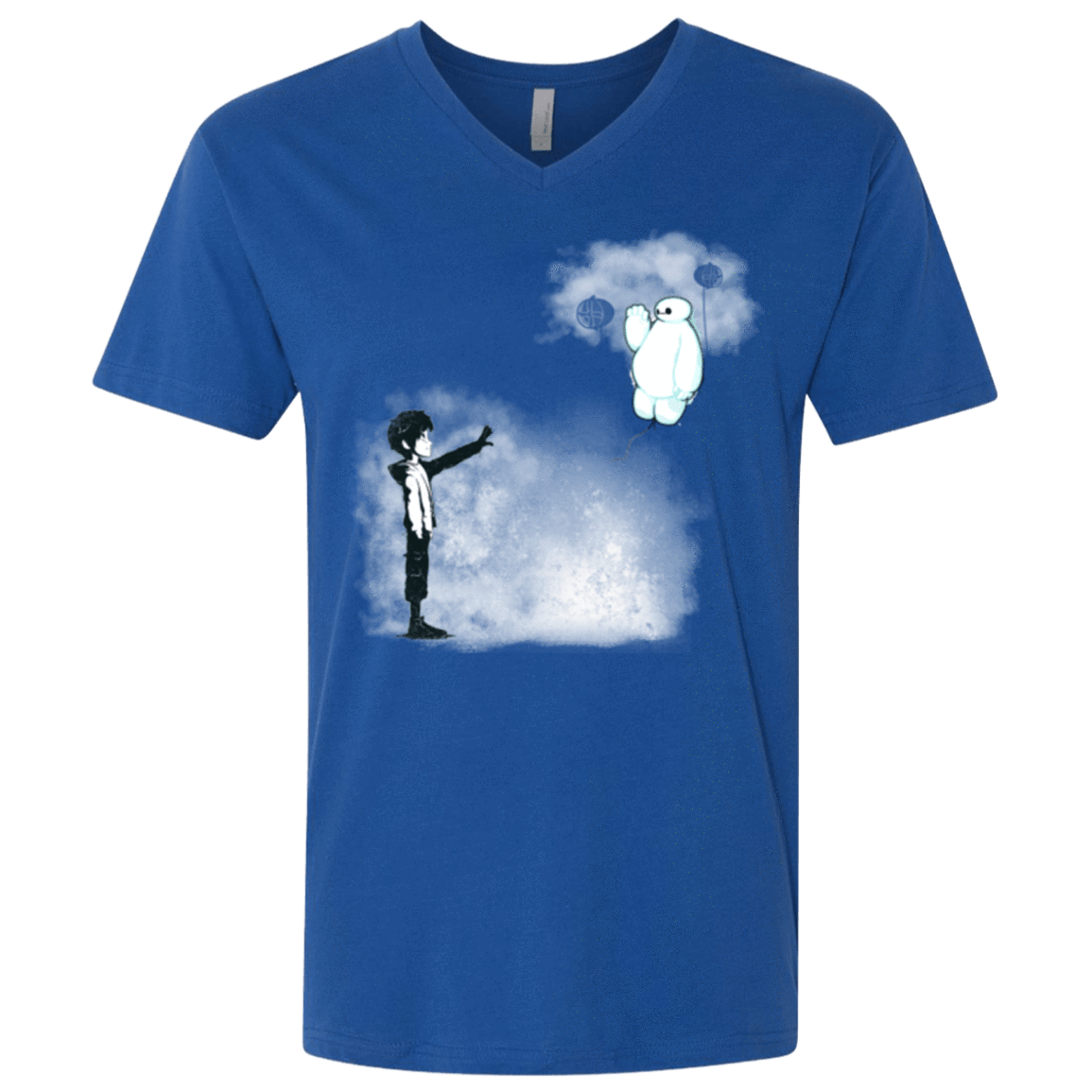 T-Shirts Royal / X-Small Banksy Max Men's Premium V-Neck