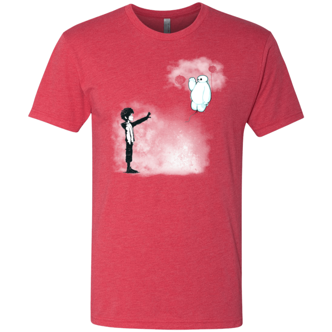 T-Shirts Vintage Red / Small Banksy Max Men's Triblend T-Shirt
