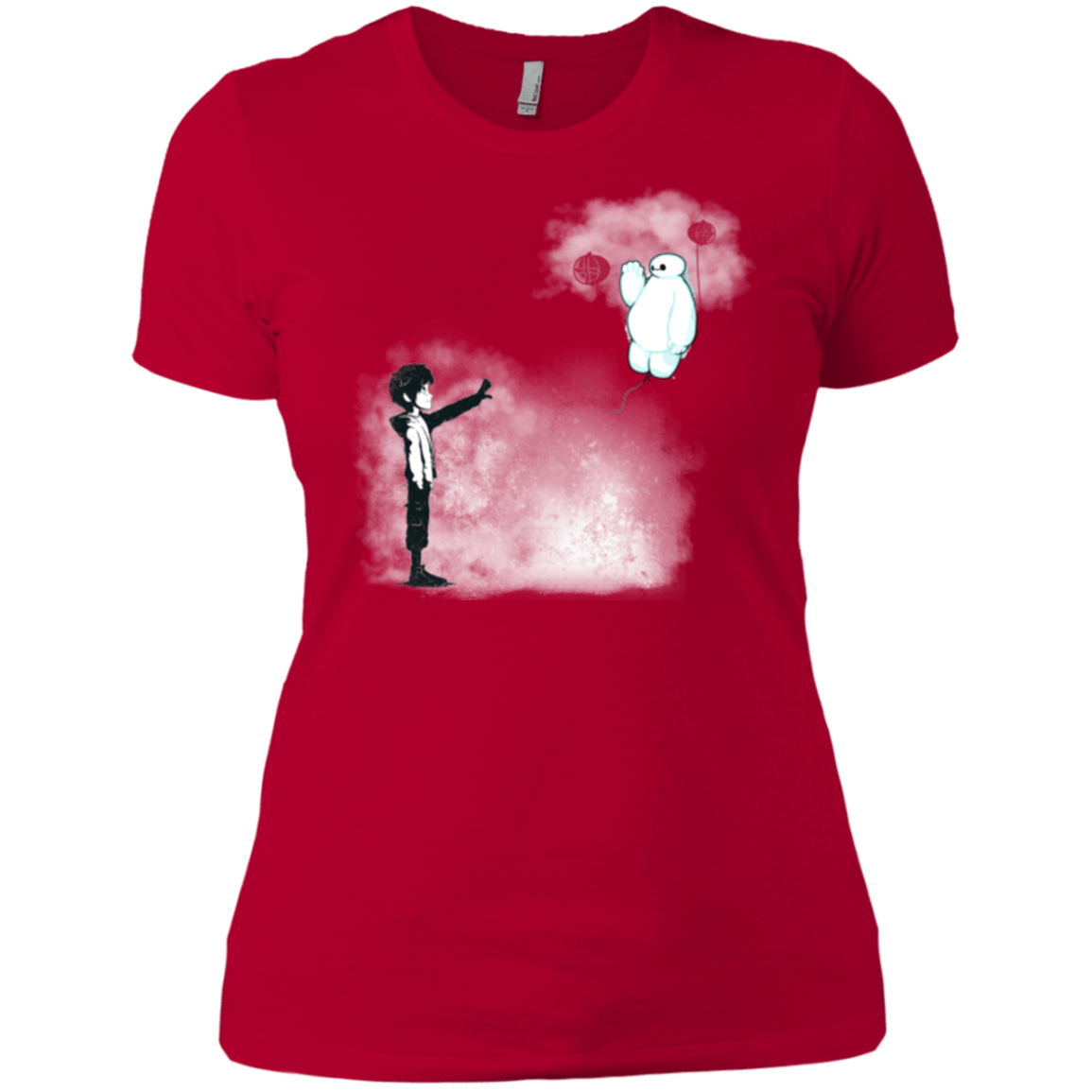T-Shirts Red / X-Small Banksy Max Women's Premium T-Shirt