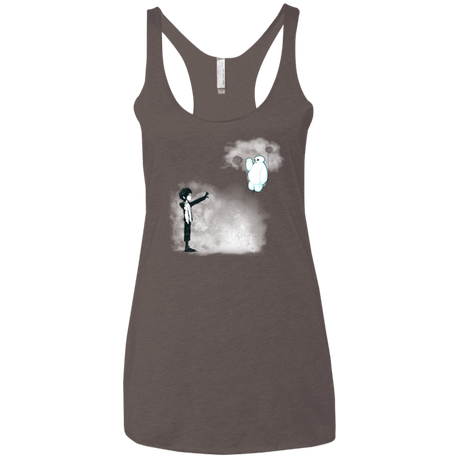 T-Shirts Macchiato / X-Small Banksy Max Women's Triblend Racerback Tank