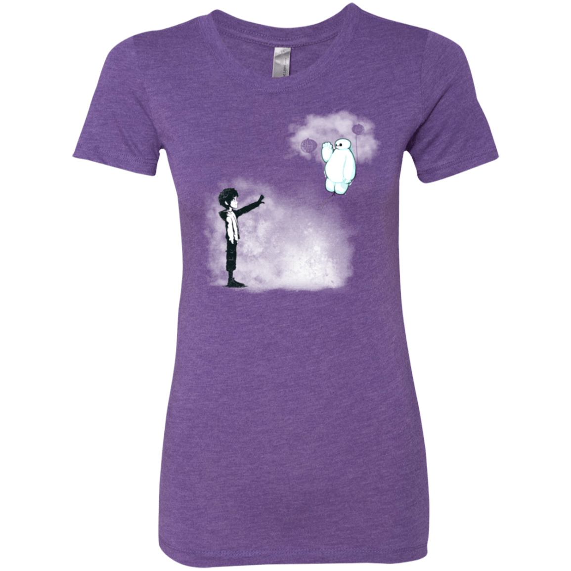 T-Shirts Purple Rush / Small Banksy Max Women's Triblend T-Shirt