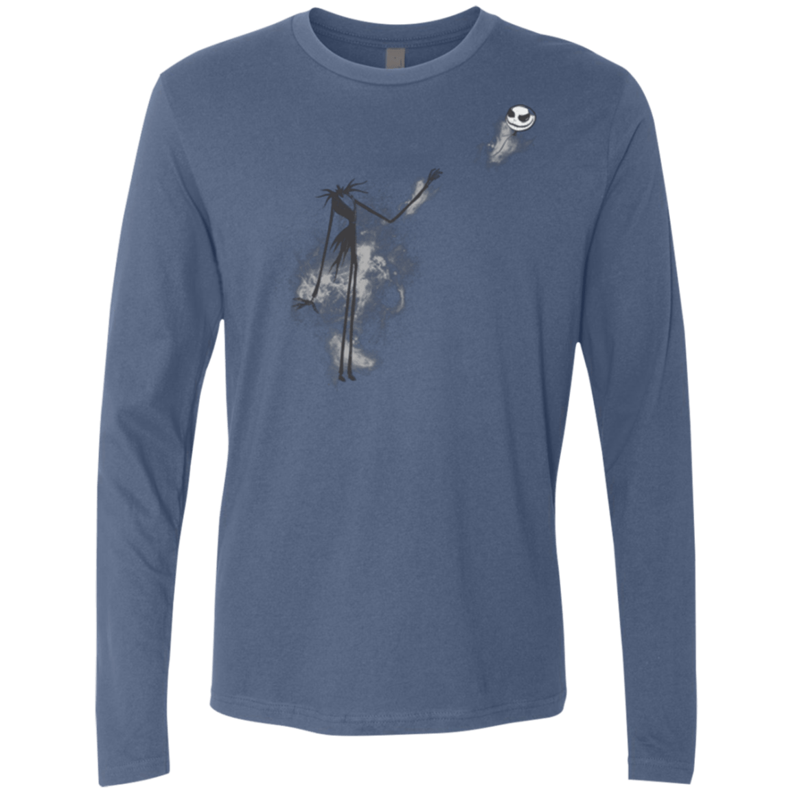 T-Shirts Indigo / Small BANKSY NIGHTMARE Men's Premium Long Sleeve