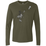 T-Shirts Military Green / Small BANKSY NIGHTMARE Men's Premium Long Sleeve