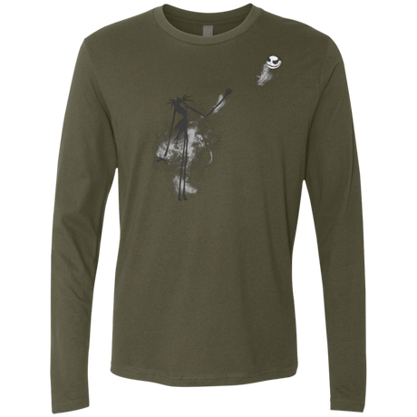 T-Shirts Military Green / Small BANKSY NIGHTMARE Men's Premium Long Sleeve