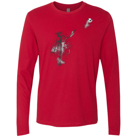 T-Shirts Red / Small BANKSY NIGHTMARE Men's Premium Long Sleeve