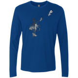 T-Shirts Royal / Small BANKSY NIGHTMARE Men's Premium Long Sleeve