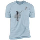 T-Shirts Light Blue / X-Small BANKSY NIGHTMARE Men's Premium T-Shirt