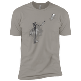 T-Shirts Light Grey / X-Small BANKSY NIGHTMARE Men's Premium T-Shirt