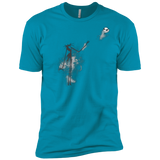 T-Shirts Turquoise / X-Small BANKSY NIGHTMARE Men's Premium T-Shirt