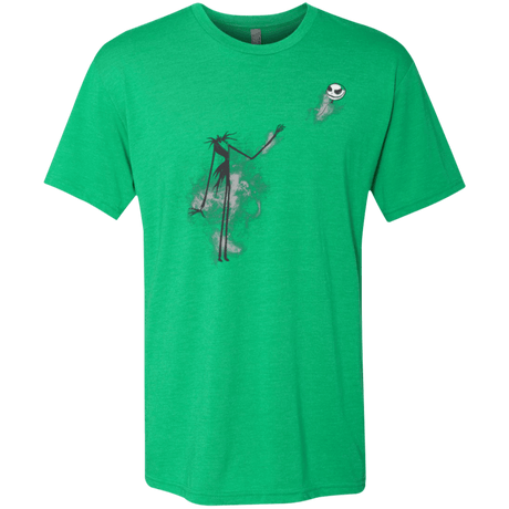 T-Shirts Envy / Small BANKSY NIGHTMARE Men's Triblend T-Shirt