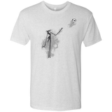 T-Shirts Heather White / Small BANKSY NIGHTMARE Men's Triblend T-Shirt