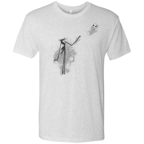 T-Shirts Heather White / Small BANKSY NIGHTMARE Men's Triblend T-Shirt