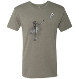 T-Shirts Venetian Grey / Small BANKSY NIGHTMARE Men's Triblend T-Shirt