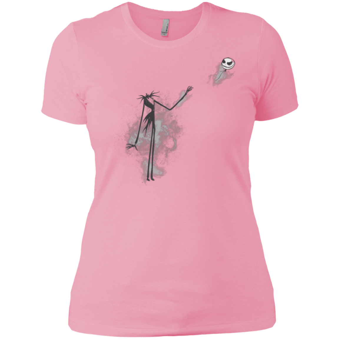 T-Shirts Light Pink / X-Small BANKSY NIGHTMARE Women's Premium T-Shirt