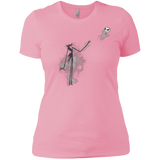 T-Shirts Light Pink / X-Small BANKSY NIGHTMARE Women's Premium T-Shirt