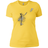 T-Shirts Vibrant Yellow / X-Small BANKSY NIGHTMARE Women's Premium T-Shirt