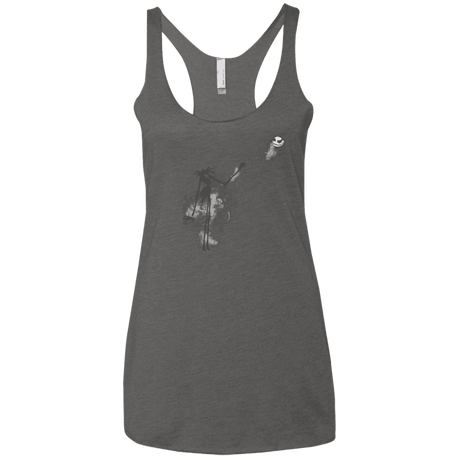 T-Shirts Premium Heather / X-Small BANKSY NIGHTMARE Women's Triblend Racerback Tank