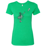 T-Shirts Envy / Small BANKSY NIGHTMARE Women's Triblend T-Shirt