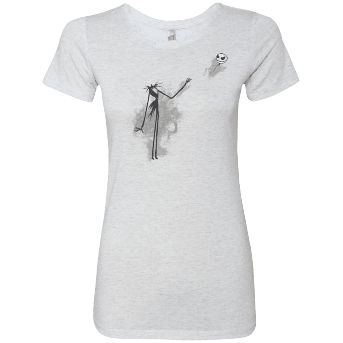 T-Shirts Heather White / Small BANKSY NIGHTMARE Women's Triblend T-Shirt