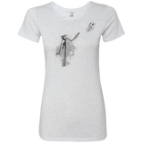 T-Shirts Heather White / Small BANKSY NIGHTMARE Women's Triblend T-Shirt