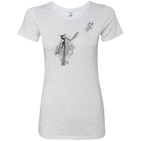 T-Shirts Heather White / Small BANKSY NIGHTMARE Women's Triblend T-Shirt