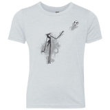 T-Shirts Heather White / YXS BANKSY NIGHTMARE Youth Triblend T-Shirt