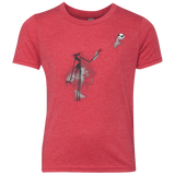 T-Shirts Vintage Red / YXS BANKSY NIGHTMARE Youth Triblend T-Shirt