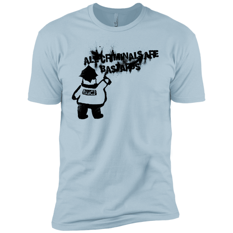 T-Shirts Light Blue / YXS Banksy Police Boys Premium T-Shirt
