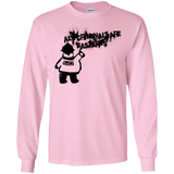 T-Shirts Light Pink / S Banksy Police Men's Long Sleeve T-Shirt