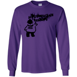 T-Shirts Purple / S Banksy Police Men's Long Sleeve T-Shirt