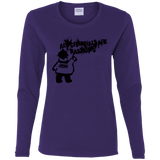 T-Shirts Purple / S Banksy Police Women's Long Sleeve T-Shirt