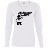 T-Shirts White / S Banksy Police Women's Long Sleeve T-Shirt
