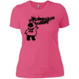 T-Shirts Hot Pink / X-Small Banksy Police Women's Premium T-Shirt