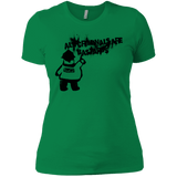 T-Shirts Kelly Green / X-Small Banksy Police Women's Premium T-Shirt