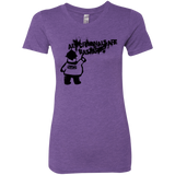T-Shirts Purple Rush / S Banksy Police Women's Triblend T-Shirt