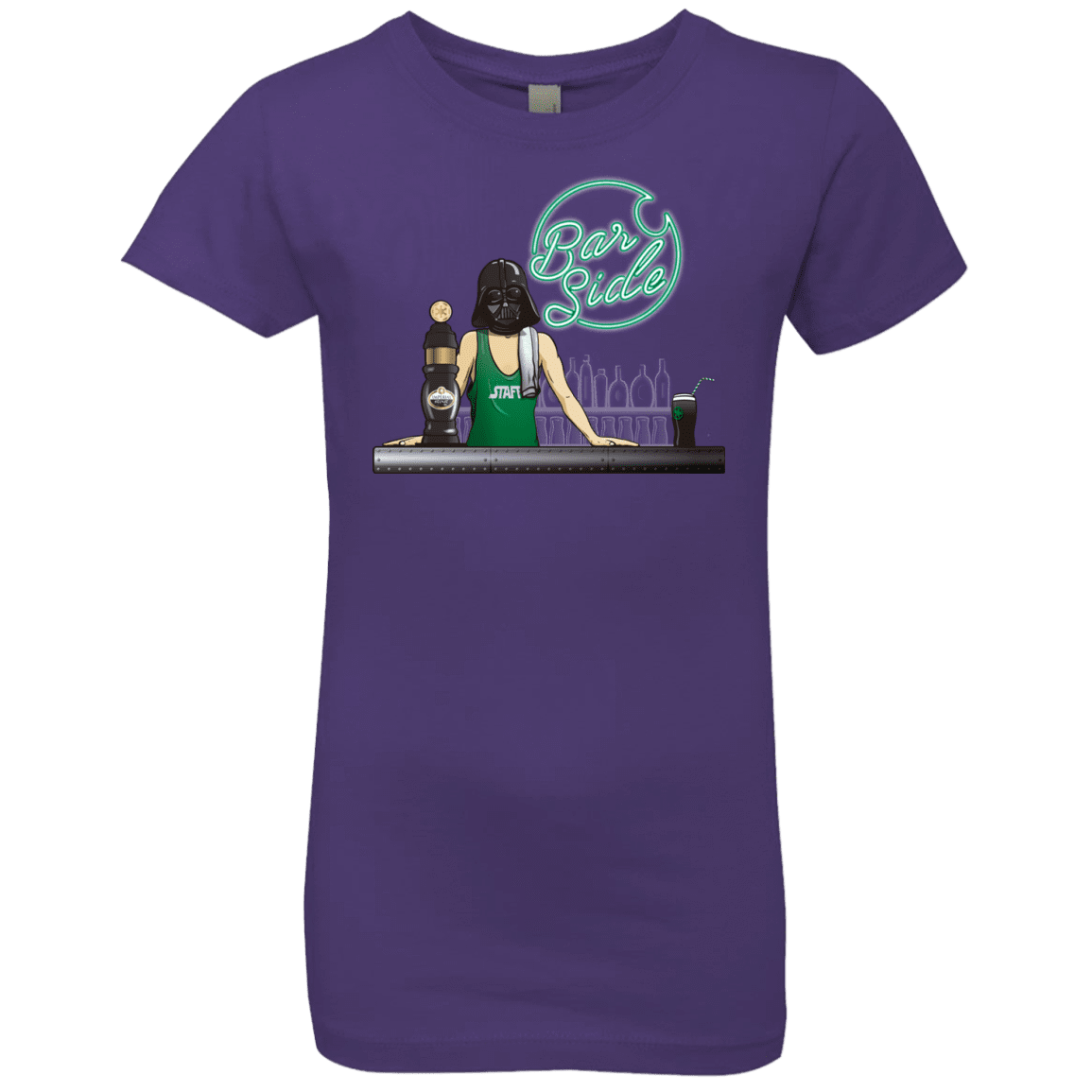 T-Shirts Purple Rush / YXS Bar side Girls Premium T-Shirt