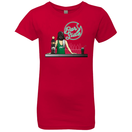 T-Shirts Red / YXS Bar side Girls Premium T-Shirt