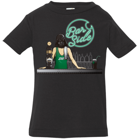 T-Shirts Black / 6 Months Bar side Infant Premium T-Shirt