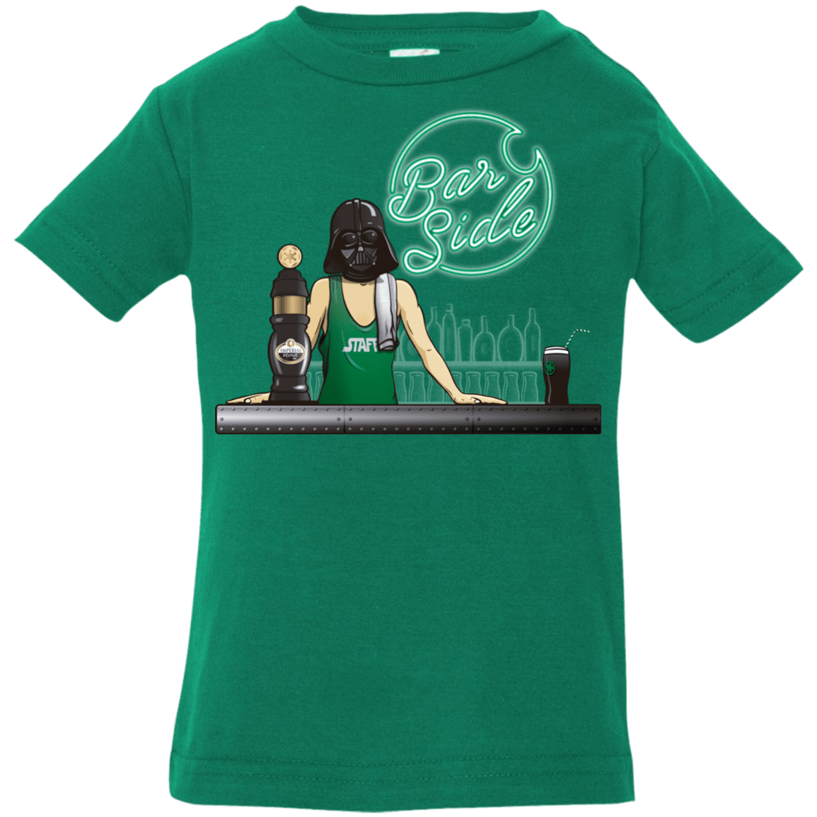 T-Shirts Kelly / 6 Months Bar side Infant Premium T-Shirt