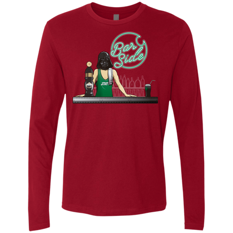 T-Shirts Cardinal / Small Bar side Men's Premium Long Sleeve