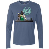 T-Shirts Indigo / Small Bar side Men's Premium Long Sleeve