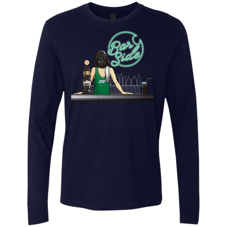 T-Shirts Midnight Navy / Small Bar side Men's Premium Long Sleeve