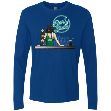 T-Shirts Royal / Small Bar side Men's Premium Long Sleeve